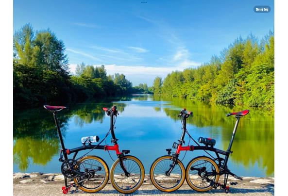 1 of 2 Brompton CHPT 3 Vouwfietsen voor de Boot  - IMG_3977