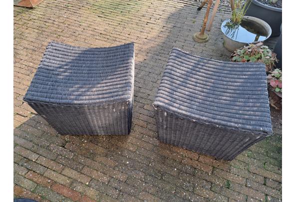 Rotan Poef Zwart - 20260117_135801