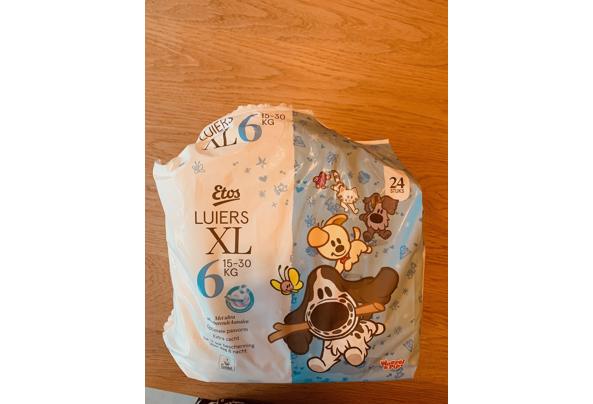 Etos luiers maat 6 en Pampers maat 7 - Etos-luiers-maat-6
