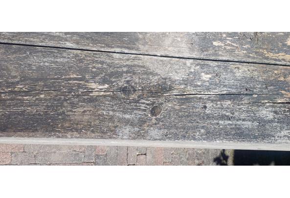 Oude houten tuintafel (voor onderdelen / hout / opknapper) - 20260701_153931