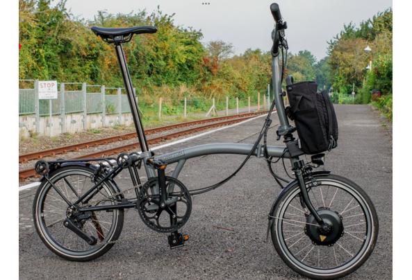 Elektrische Brompton Vouwfietsen Gezocht Gevraagd voor Camper Caravan Boot ets - IMG_3444