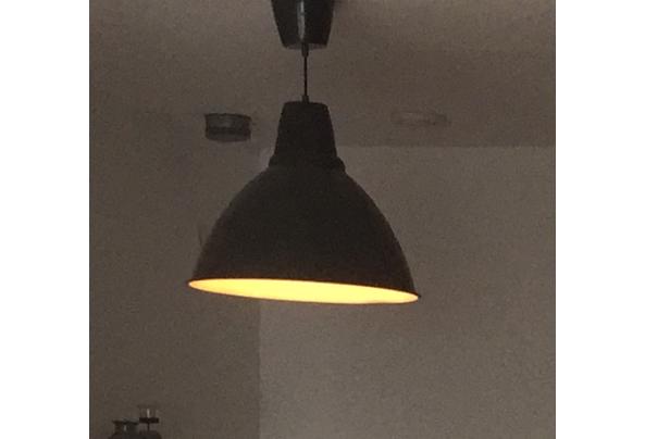 2x IKEA hanglampen donker grijs  - IMG_3715