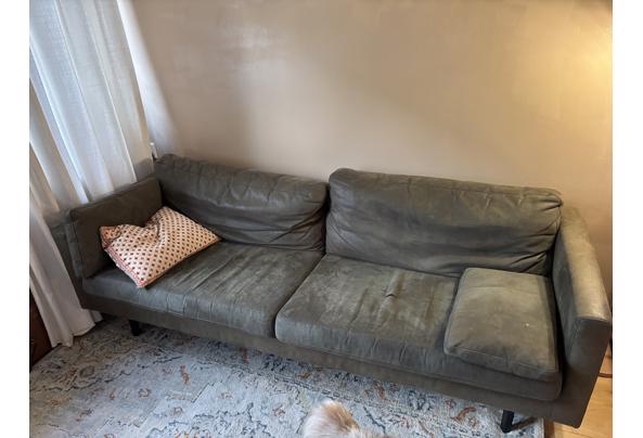 Sissy boy bank suède leer groen - IMG_9005