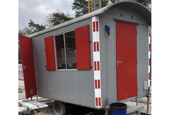 Schaftkeet, bouwkeet, mobiele wagen, pipowagen - IMG_8996