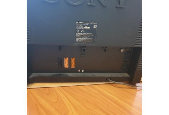 Trinitron Flatscreen Kleuren TV - achterkant
