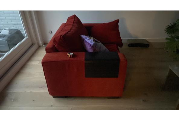 Rode fluwelen loveseat - IMG_0862