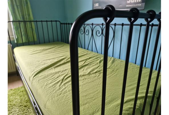 Ikea princessenbed zwart met lattenbodem 90/200 - 20251227_103549