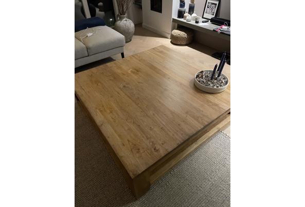 Teakhouten salontafel - IMG_6513