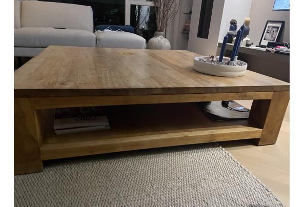 Teakhouten salontafel - IMG_6515