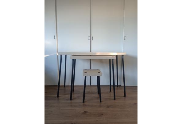 Ikea Fridnäs, twee tafels en één kruk - IMG20251228141641