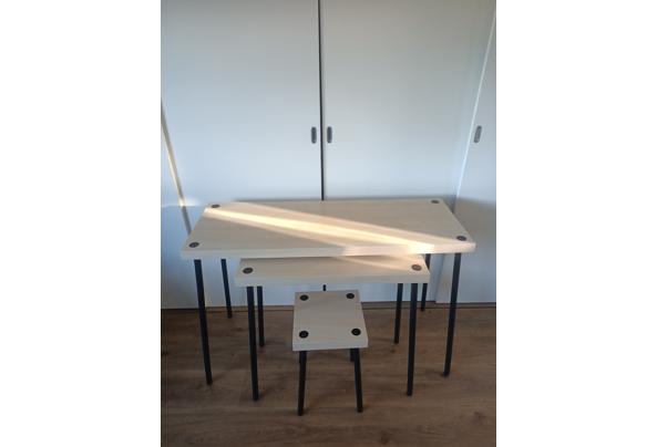 Ikea Fridnäs, twee tafels en één kruk - IMG20251228141646