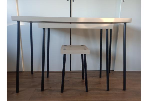 Ikea Fridnäs, twee tafels en één kruk - IMG20251228141721