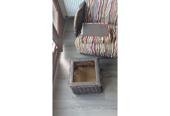 Rotan Fauteuil met Hocker/Rattan Armchair with Footstool - PXL_20250527_120051990