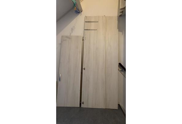 Kast, B40,H200,D48cm 4 planken 2 lades - IMG_8229