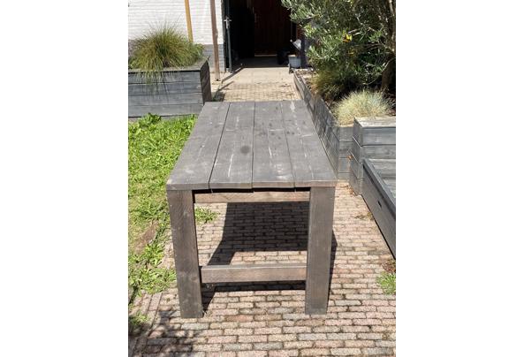 Houten tuintafel - 66d53b51-1aee-4104-a1ec-11080cf4b0c7