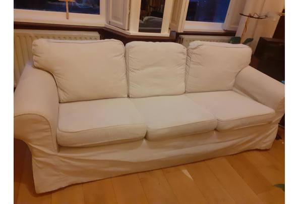 Relaxte 3-zits bank, lichte kleur - 2 stuks - 20251129_165304