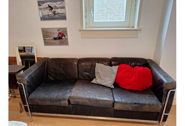 Leren Bank en fauteuil le Corbusier  - 20260108_152939