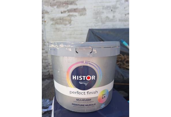 Gratis afhalen pot Histor verf 10L kleur ongerept - 20260605_125016