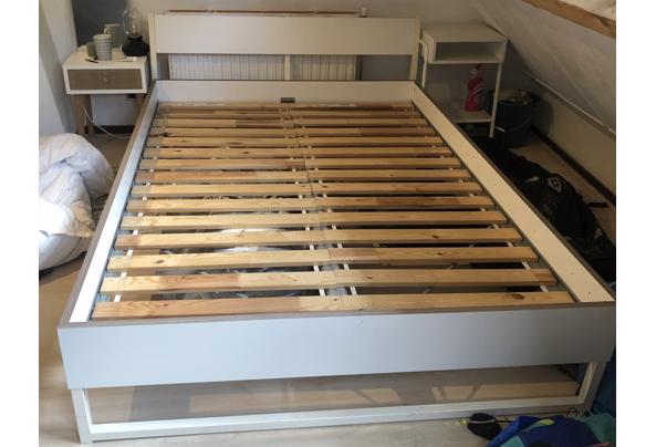 Tweepersoons bed + matras - IMG_3175