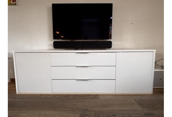 Wit hoogglans dressoir / tv meubel - IMG_1715