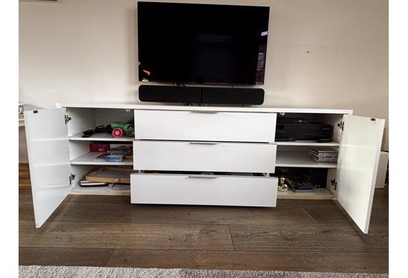 Wit hoogglans dressoir / tv meubel - IMG_1718