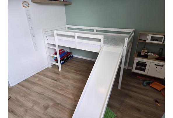 Hoogslaper met glijbaan incl matras. - 20250904_140456