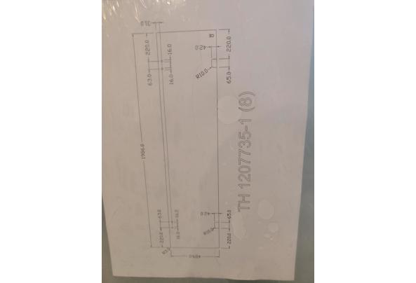 Inklapbare glazen douche/badwand - 17911050089426200648920417858988