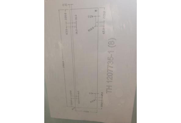Inklapbare glazen douche/badwand - 17911061495333978931484306507329