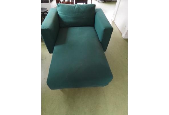 chaise longue  met nieuwe groene bekleding  - 20241106_141154