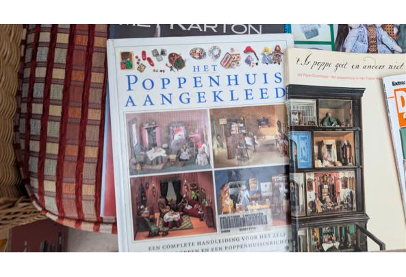 Boeken en tijdsschriften over poppenhuizen - PXL_20251205_140725283