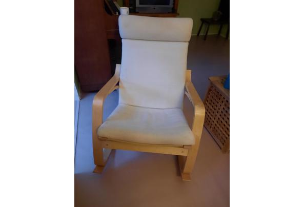 Witte schommelstoel IKEA - 20220128_170647