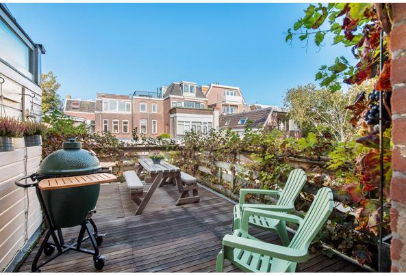 TipTop Picknicktafel & bank 2in1 * (XL-model 3/6 personen) FSC Hardhout - Utrecht - dakterras-foto