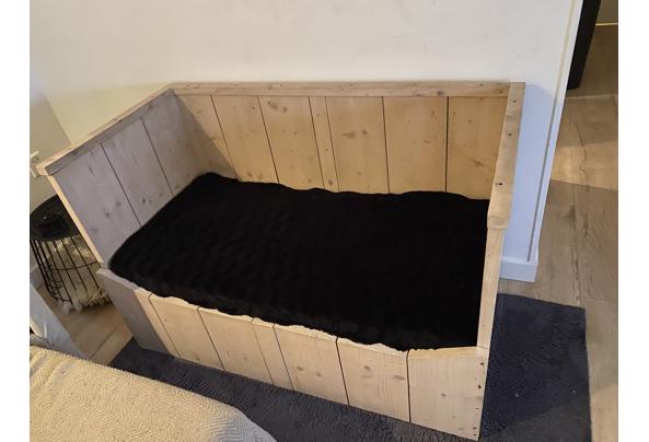 Houten bankje met opberg ruimte  - IMG_8794