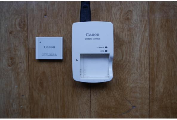 Canon batterijoplader CB-2LYE en batterij - P1150484