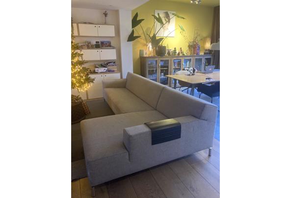 Grijze hoekbank (met chaise longe)  - image