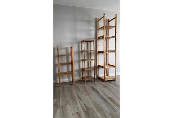 Hoge houten stellingkast IKEA - 0ebf0728-5750-4d2f-abd0-bc33673266d2