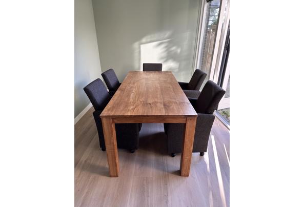 Eettafel teakhout 200x90 cm - IMG_1434