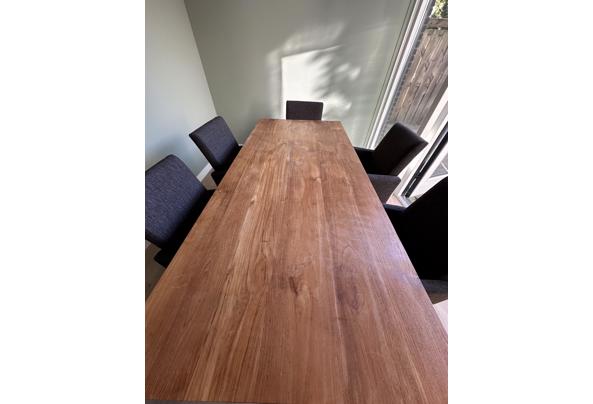 Eettafel teakhout 200x90 cm - IMG_1436