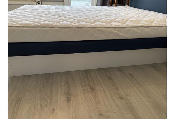 2 persoons waterbed in goede staat, met ombouw en tijk - IMG_1608