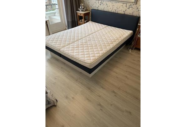 2 persoons waterbed in goede staat, met ombouw en tijk - IMG_1609