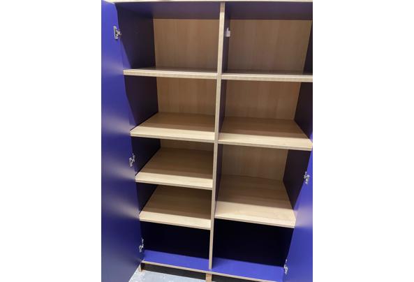 Blauwe IKEA kast hxbxd 165x100x50 - IMG_7129