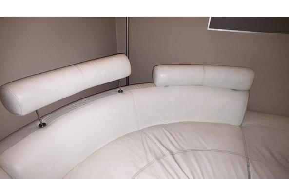 Witte leren hoekbank - IMG_0148