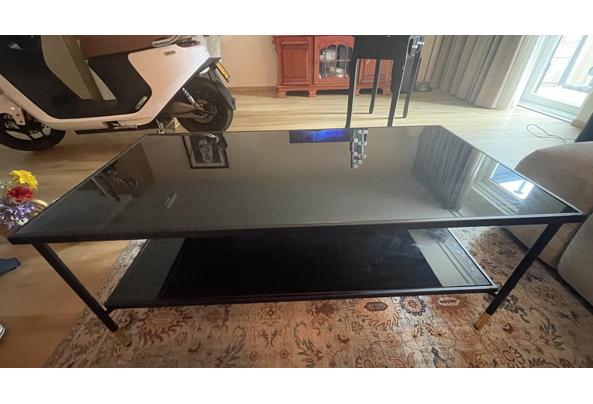 Coffee Table - Black - Glass and Metal - Sofa_Table_1