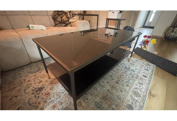Coffee Table - Black - Glass and Metal - Sofa_Table_3