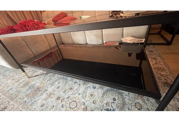Coffee Table - Black - Glass and Metal - Sofa_Table_4