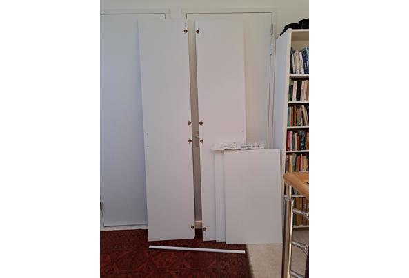 Witte hoge kast - Ikea-kast