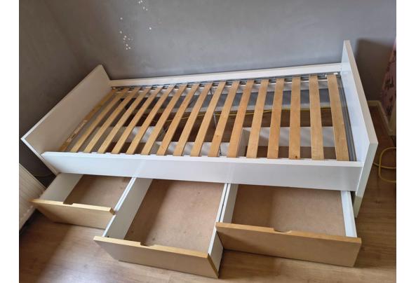 Gratis Ikea bed Brekke 90 x 200 met lattenbodem - bed