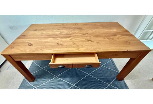 Mooie grote houten eettafel - IMG-20250708-WA0004