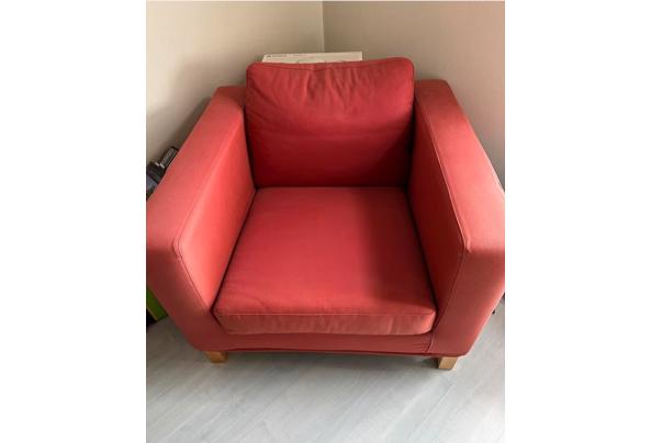 Rode fauteuil - stoel01