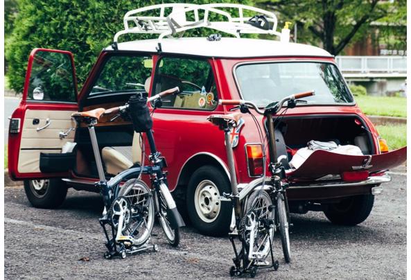 2 Brompton Vouwfietsen voor mee te nemen per Auto naar Spanje  - IMG_2767